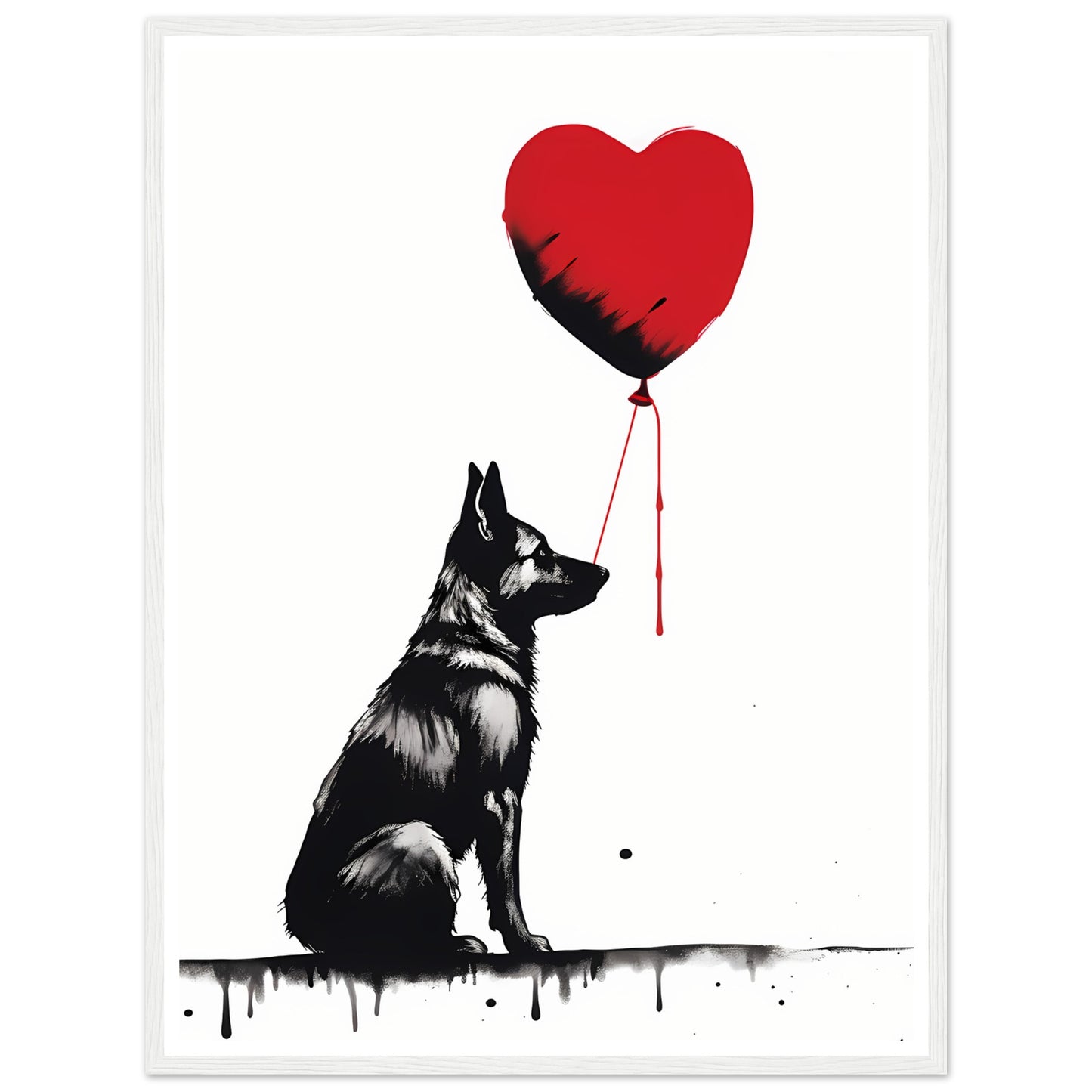 Schäferhund - Banksy