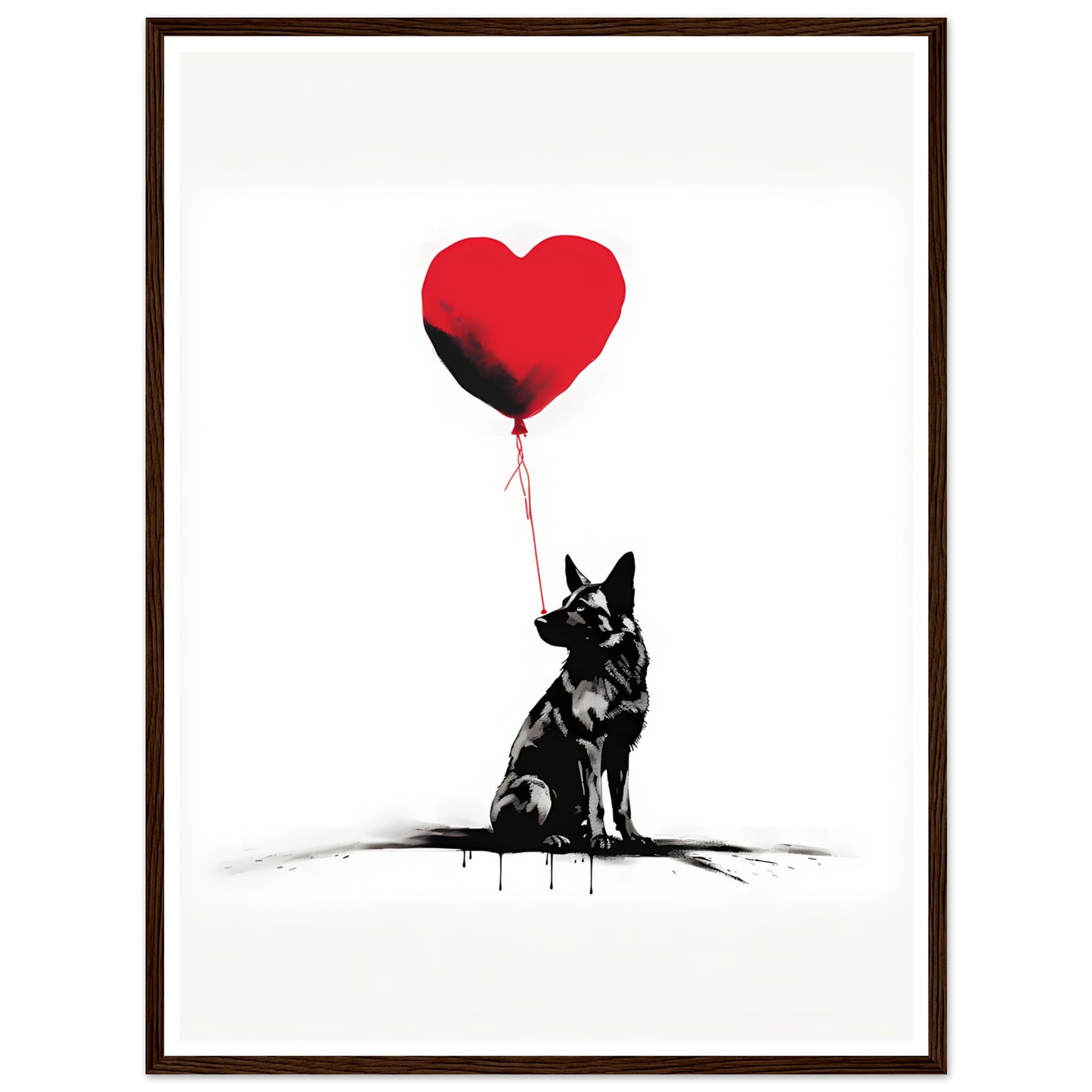 Schäferhund - Banksy