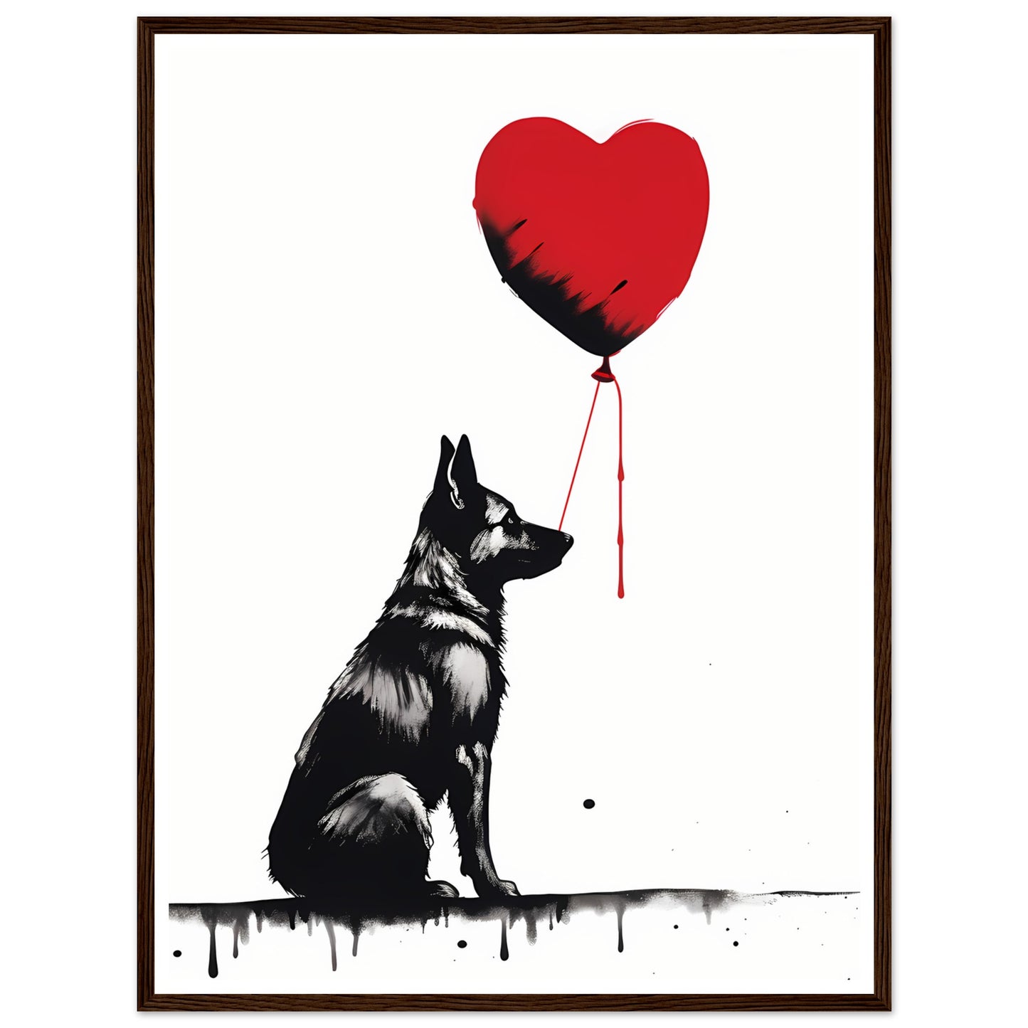 Schäferhund - Banksy