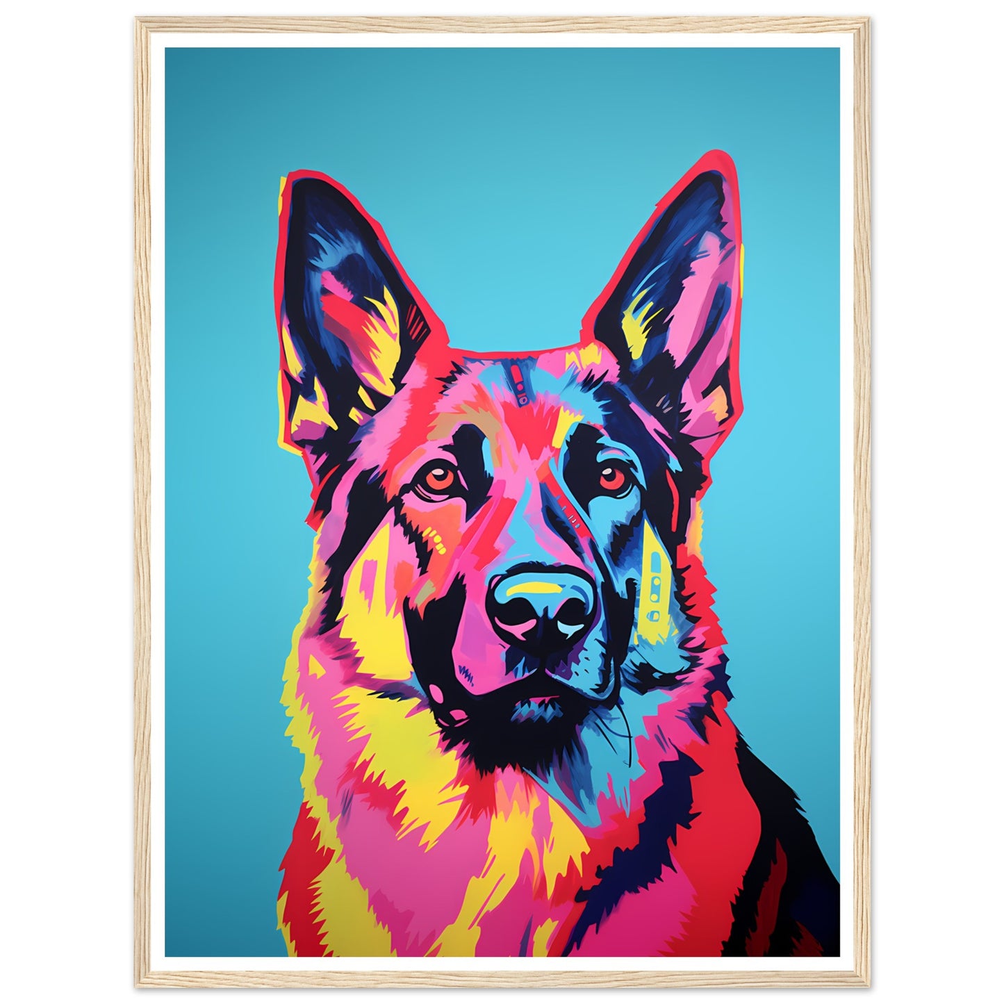 Schäferhund - Warhol