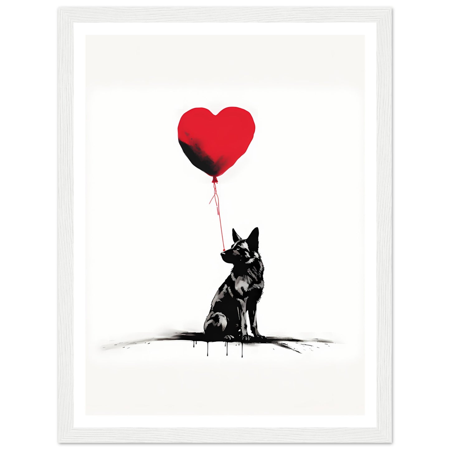 Schäferhund - Banksy