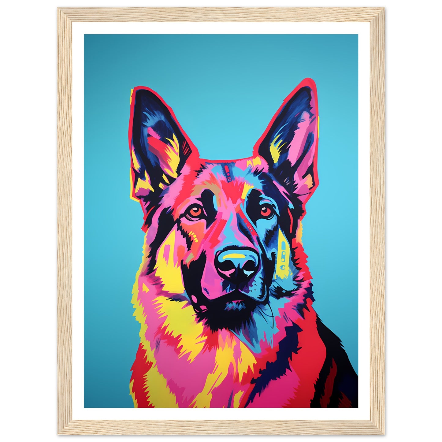 Schäferhund - Warhol