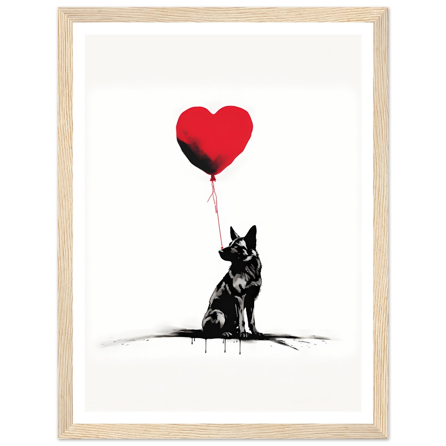Schäferhund - Banksy