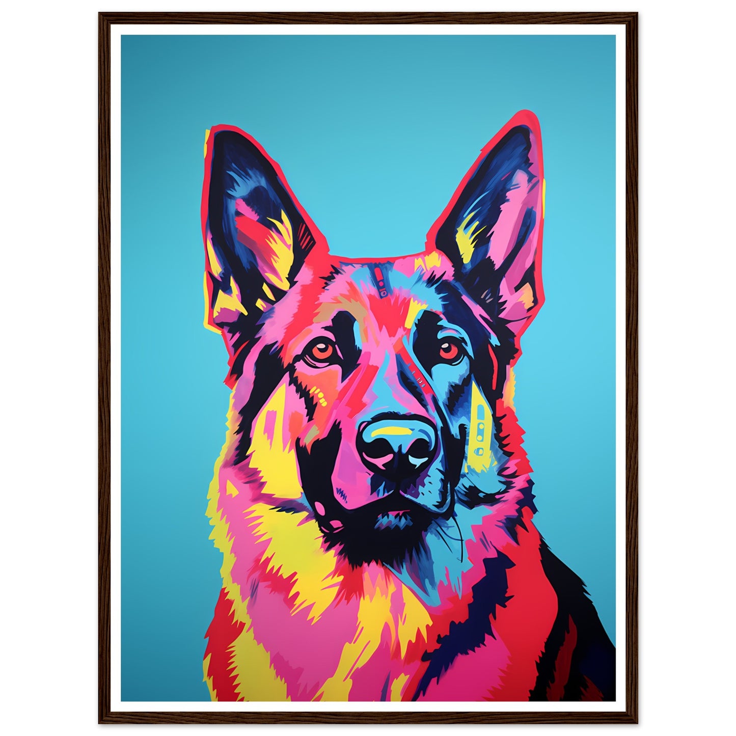 Schäferhund - Warhol