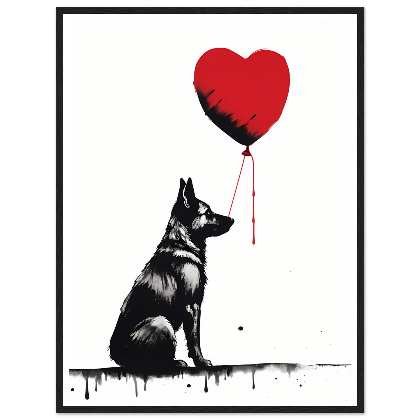Schäferhund - Banksy