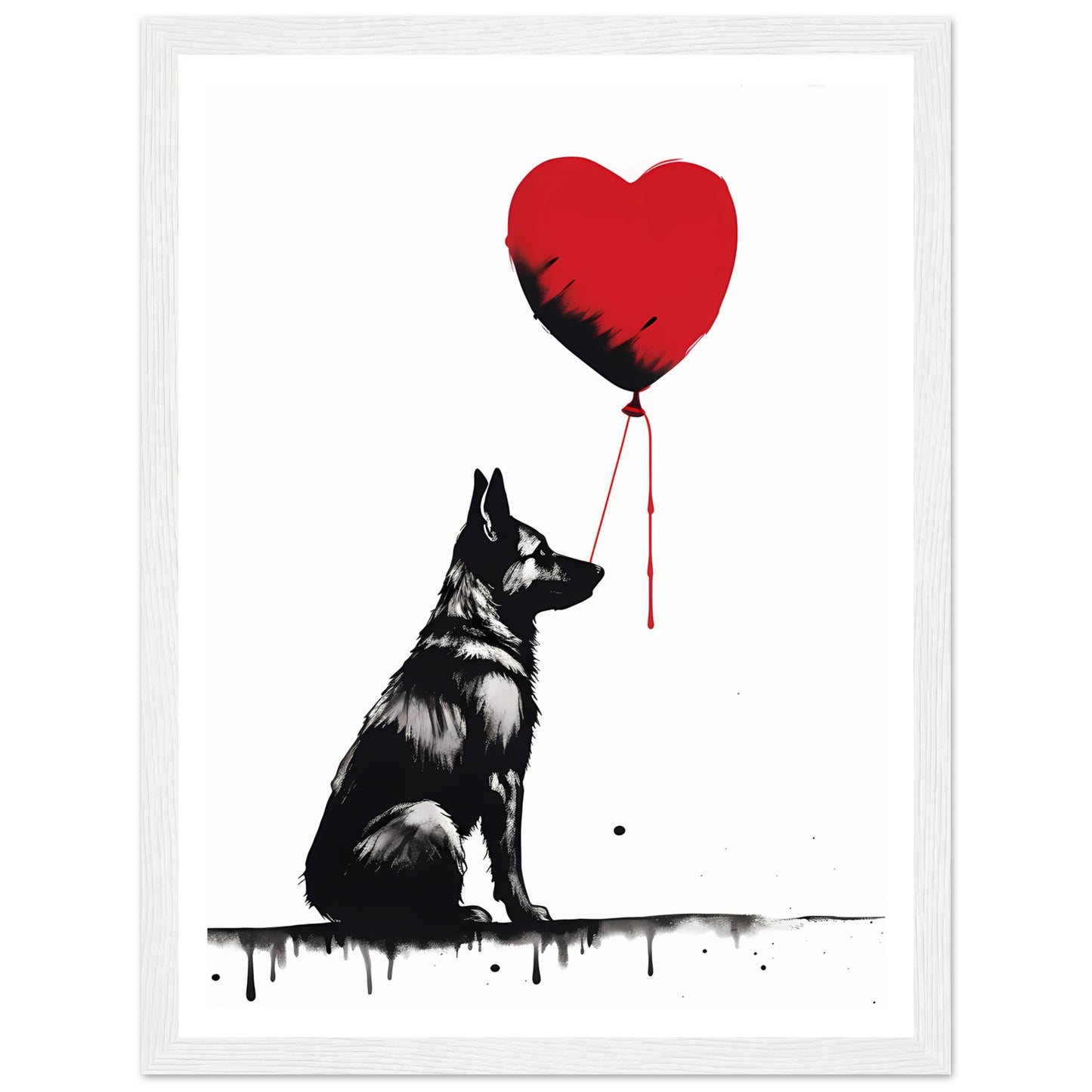 Schäferhund - Banksy