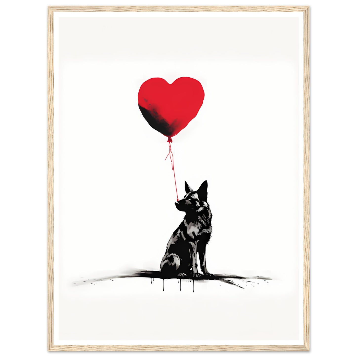 Schäferhund - Banksy