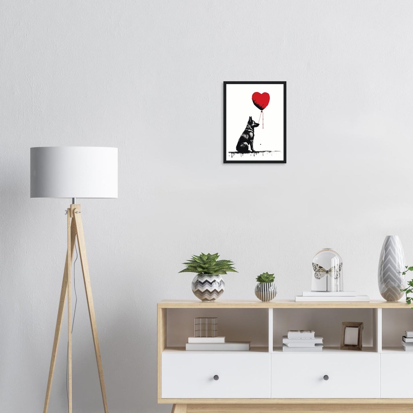 Schäferhund - Banksy