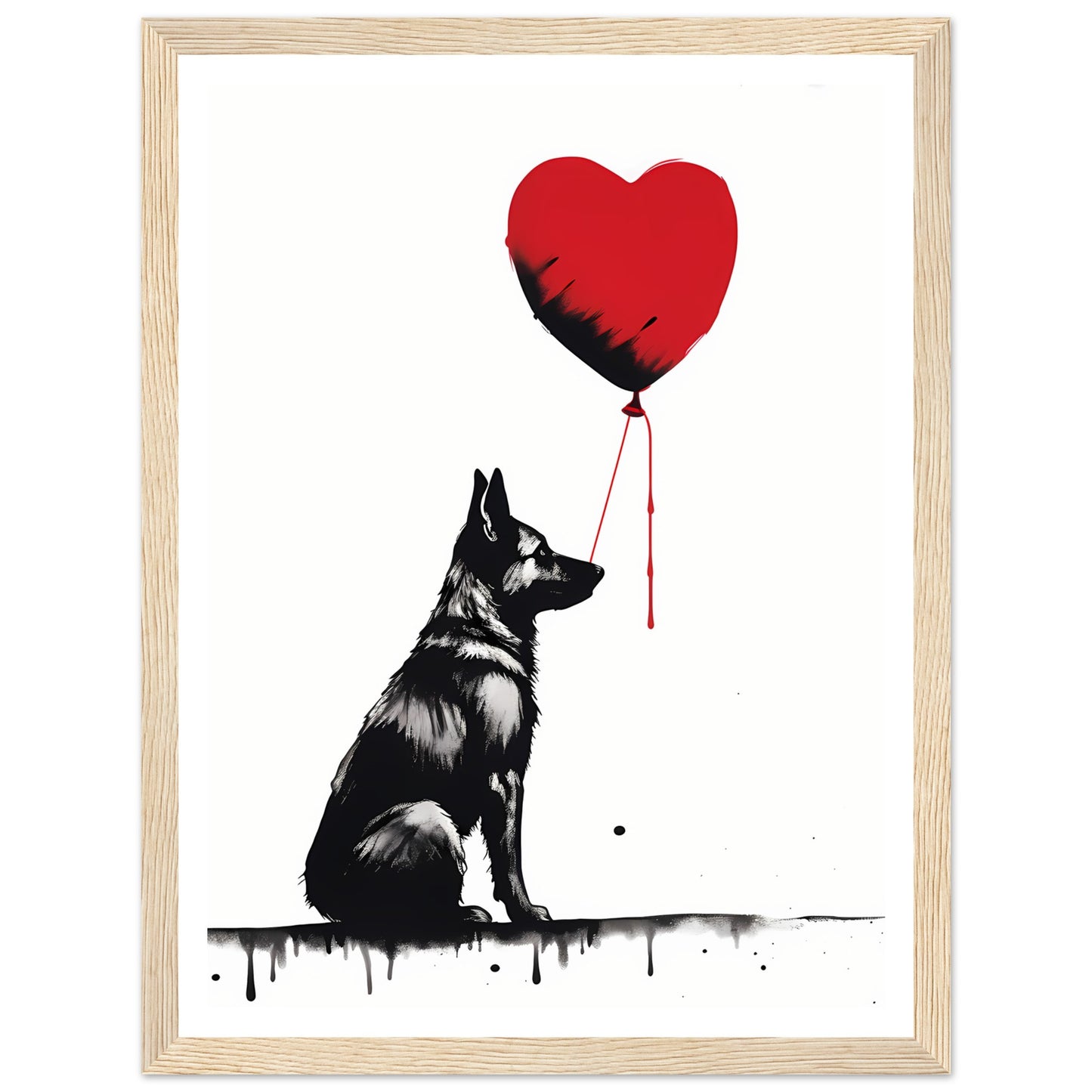 Schäferhund - Banksy