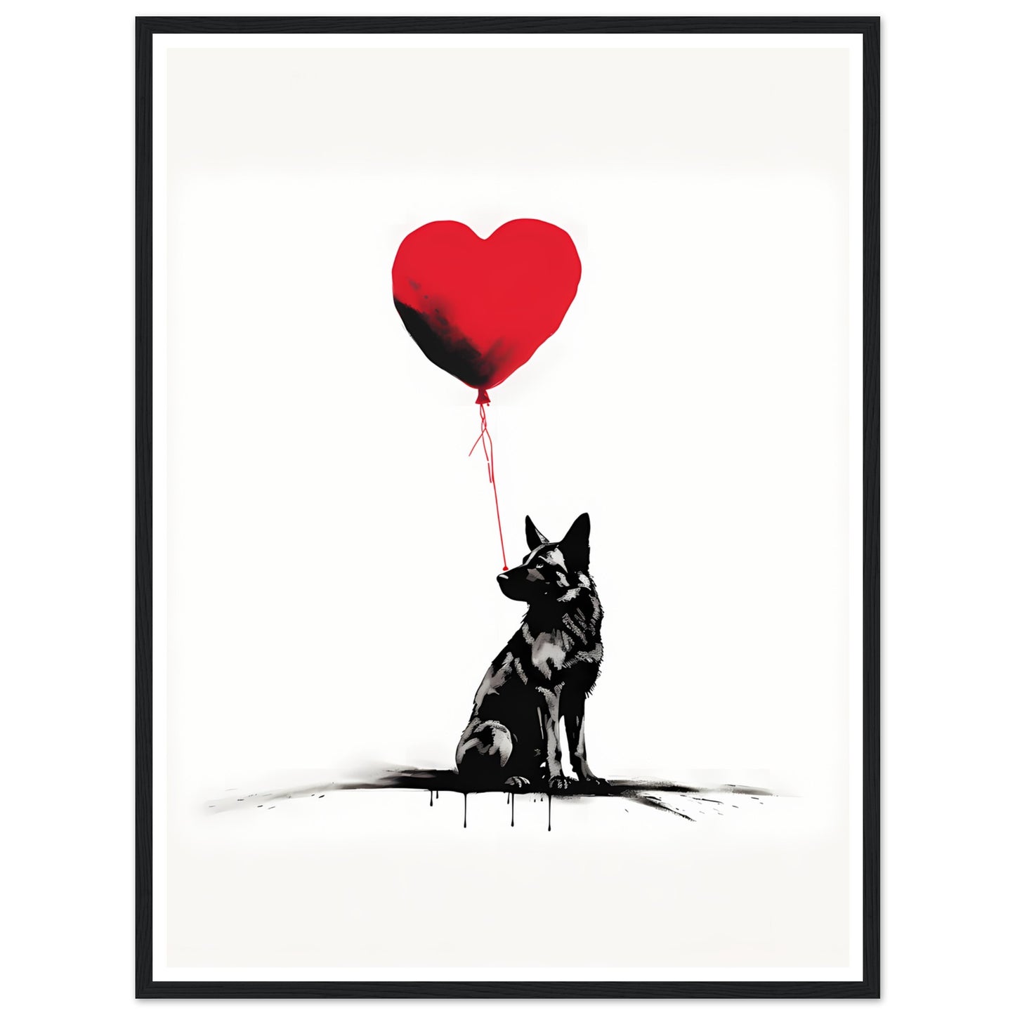 Schäferhund - Banksy