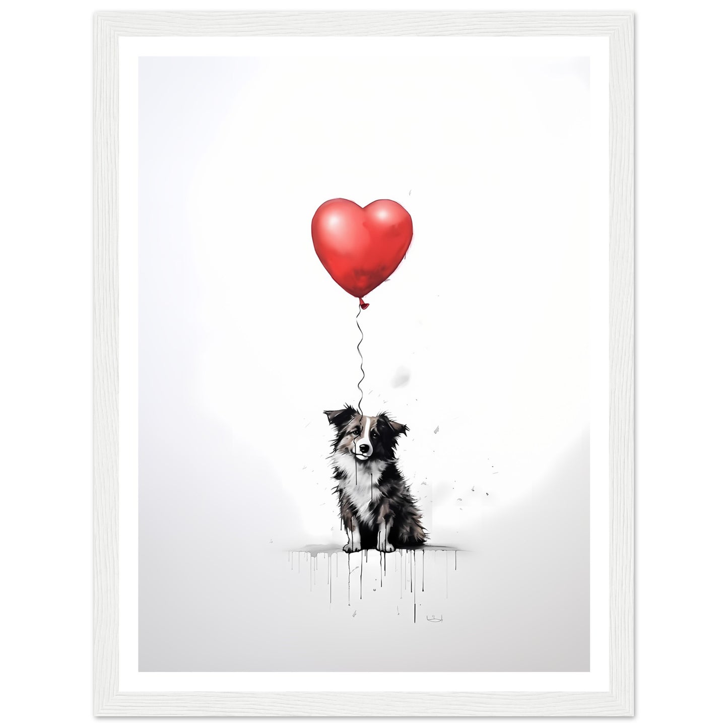 Australian Sheperd - Banksy