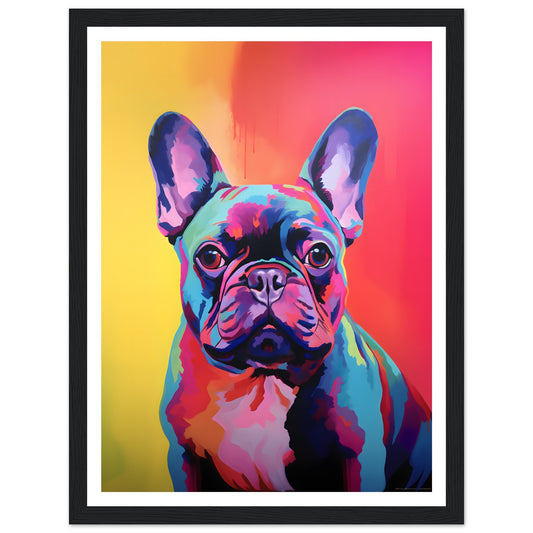 Französische Bulldogge - Warhol