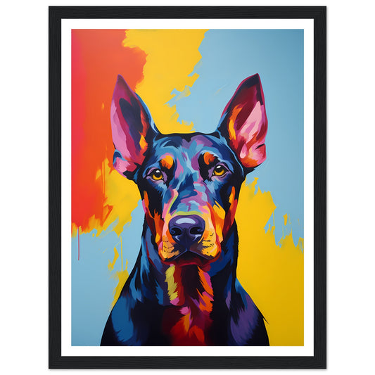 Dobermann - Warhol