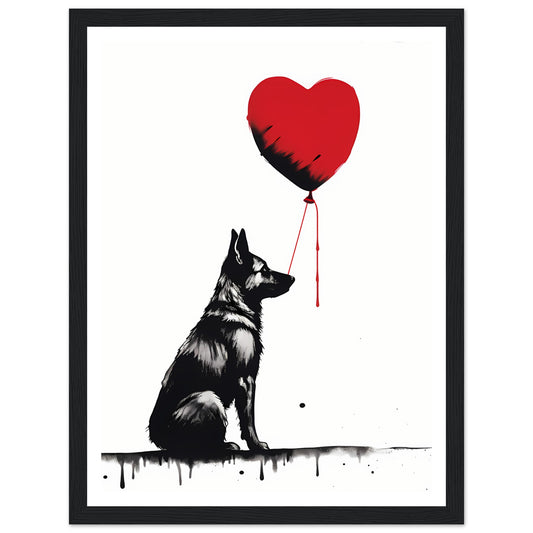 Schäferhund - Banksy